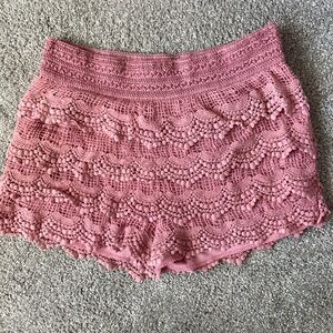 Pink shorts